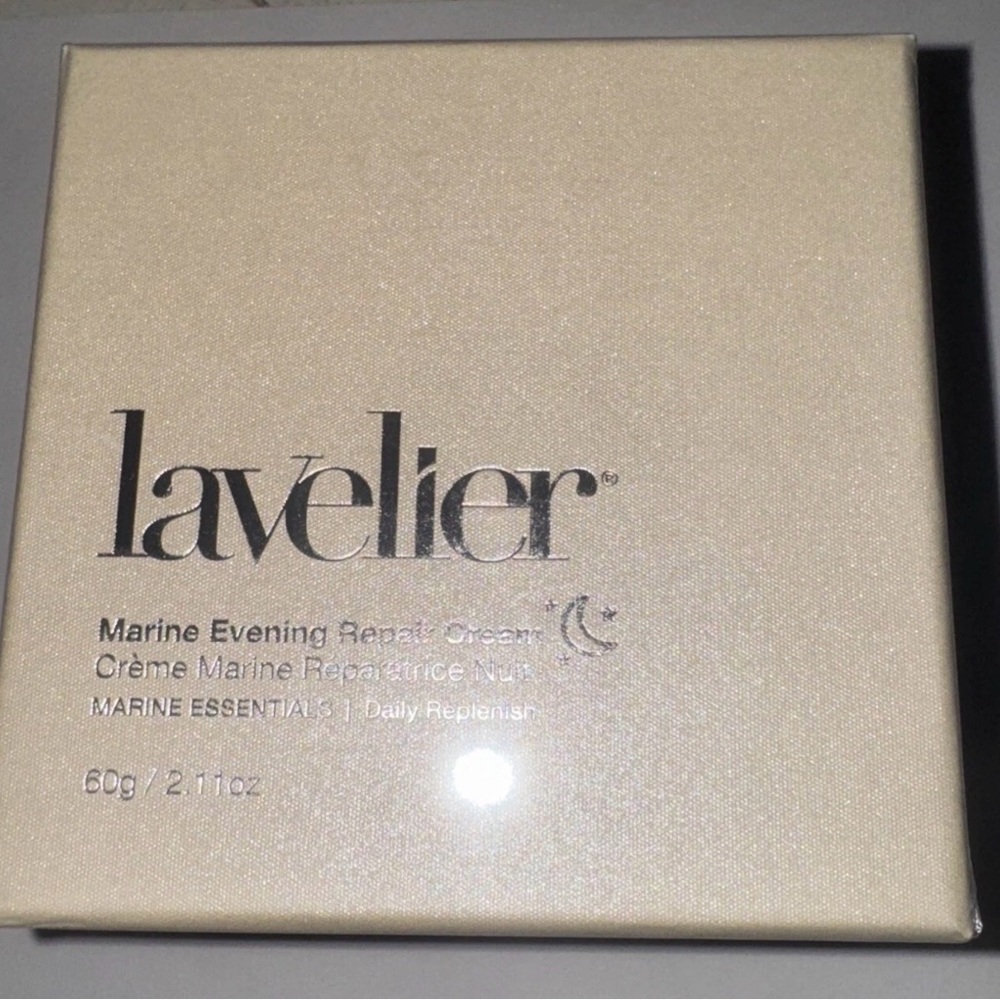 New LAVELIER Marine Evening Repair Cream
